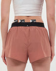 Bandit Running Vento 3" Womens Split Short - Baked Clay