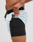 Bandit Running Vento 5" Run Short - Minty Blue