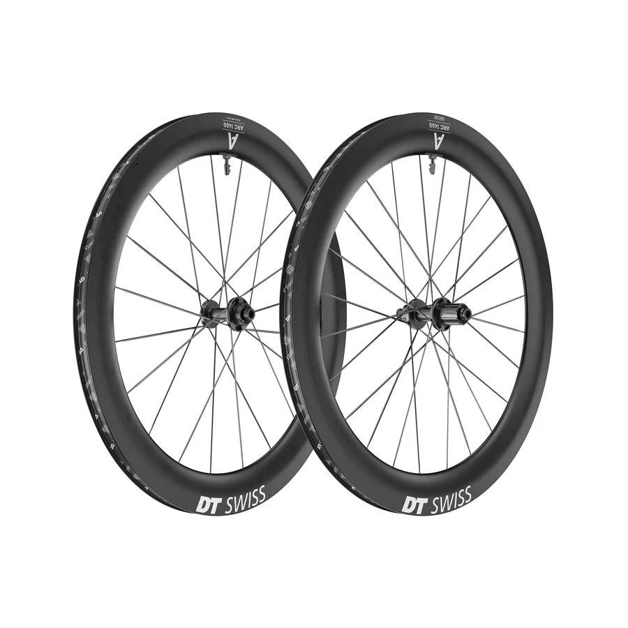 DT Swiss ARC 1400 DICUT 65 Carbon Road Wheels - Silver Decals