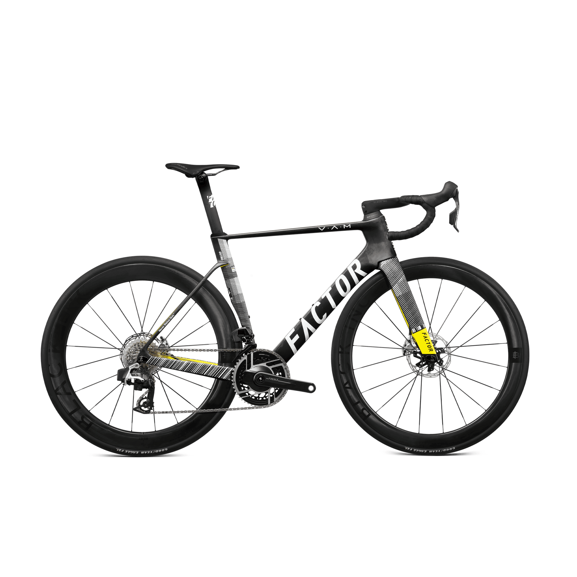Factor Ostro VAM Disc Brake SRAM RED E1 W/Power Meter Complete Bike