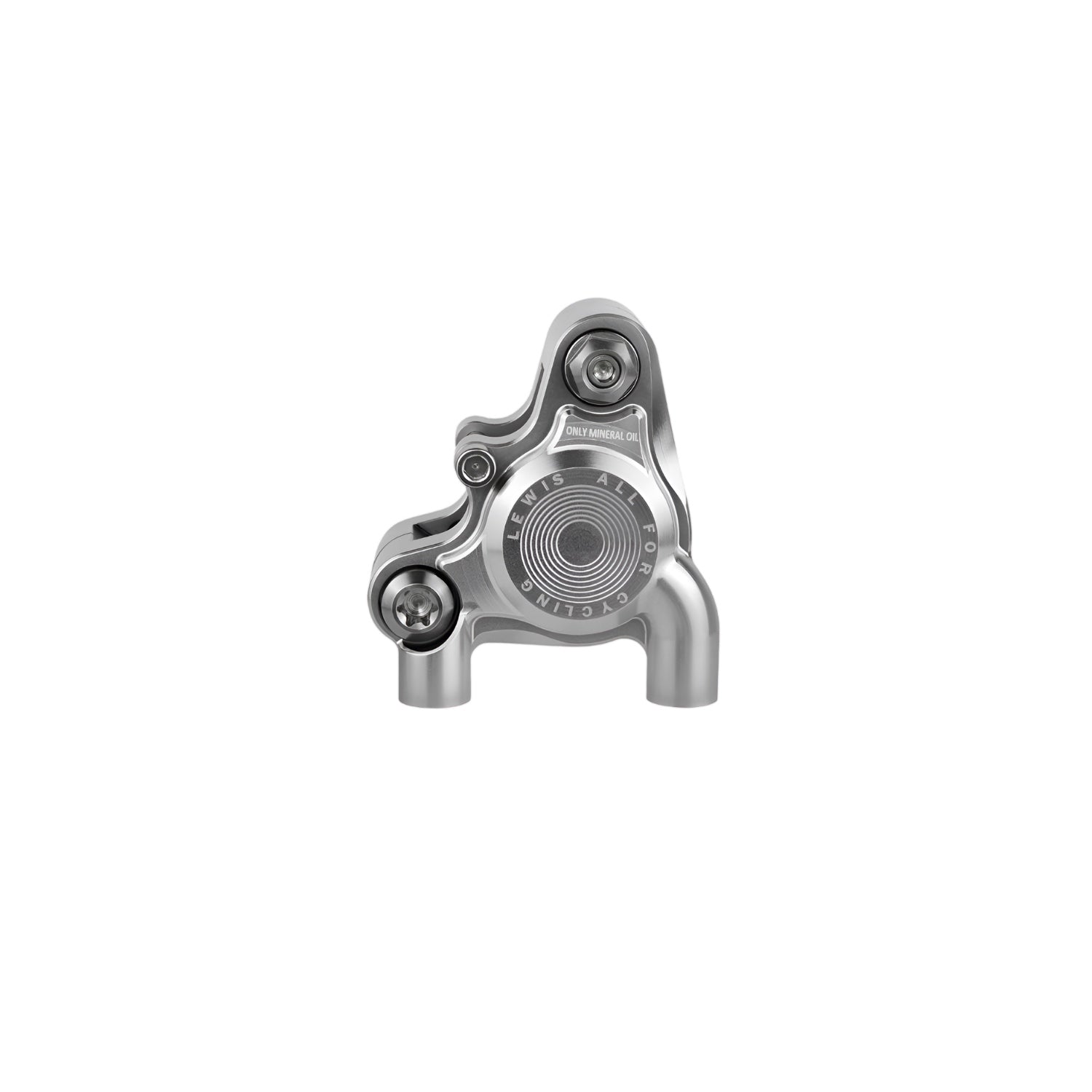 Lewis SL Flat Mount Caliper - Mineral Oil - Silver