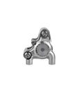 Lewis SL Flat Mount Caliper - Mineral Oil - Silver