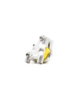 Lewis SL Flat Mount Caliper - Mineral Oil - Silver