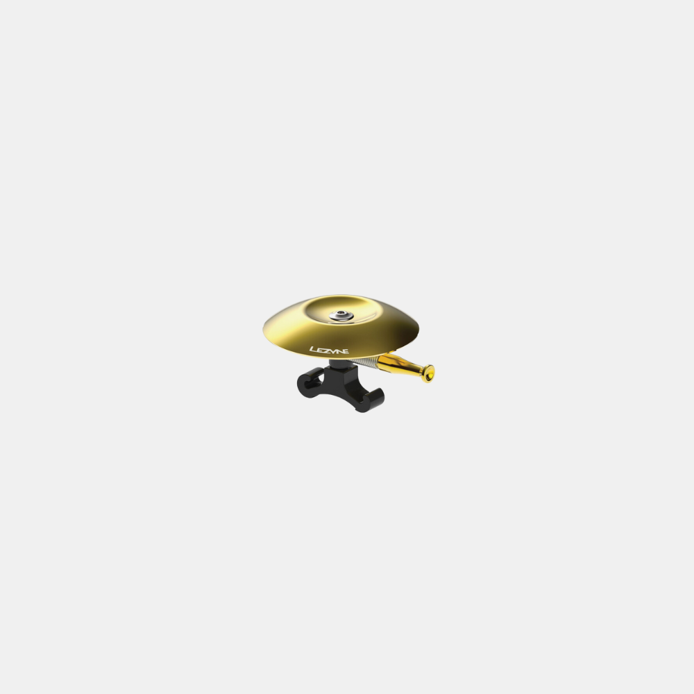 Lezyne Classic Shallow Brass Bell - Black
