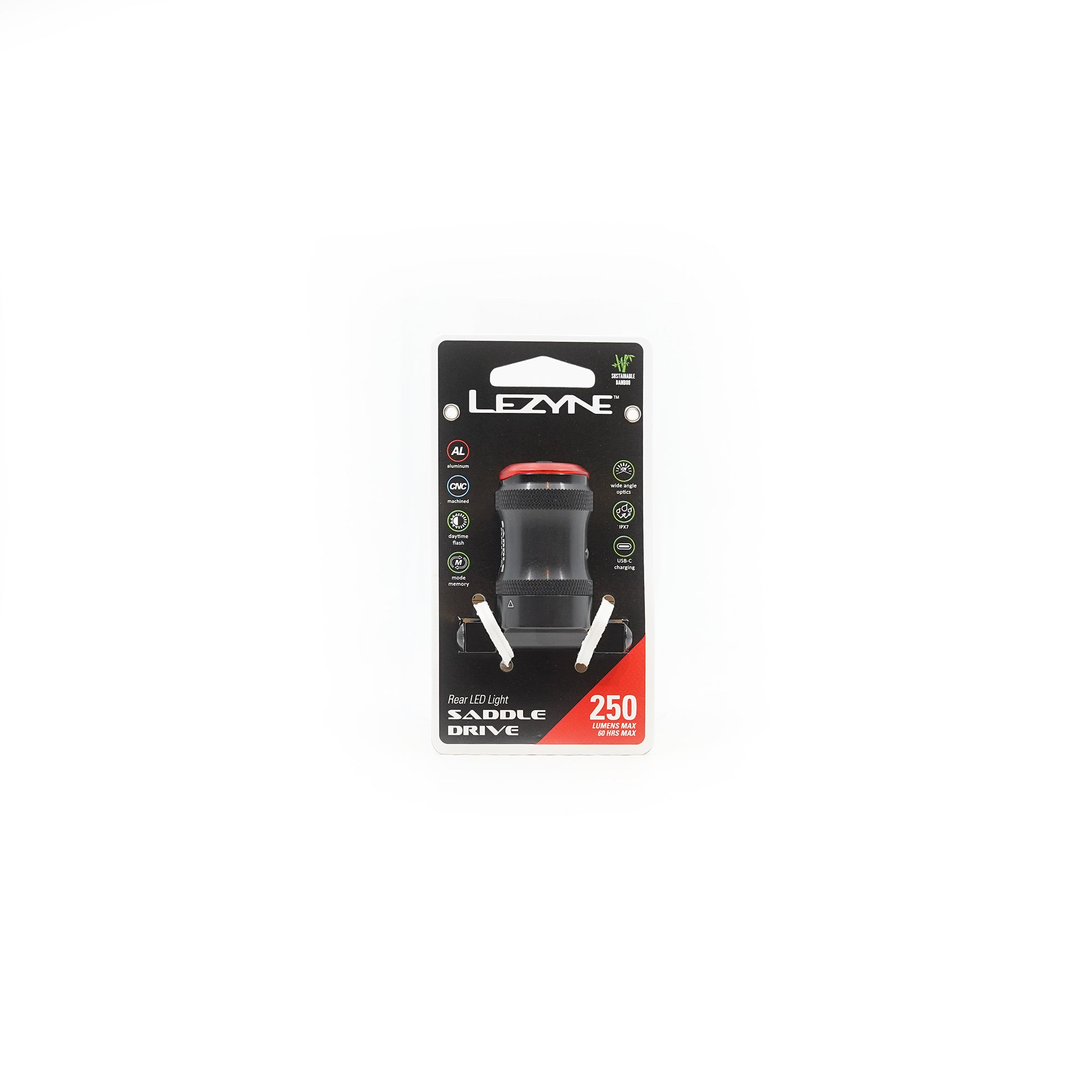 Lezyne Saddle Drive 250 Rear Light – CCACHE - Main Image