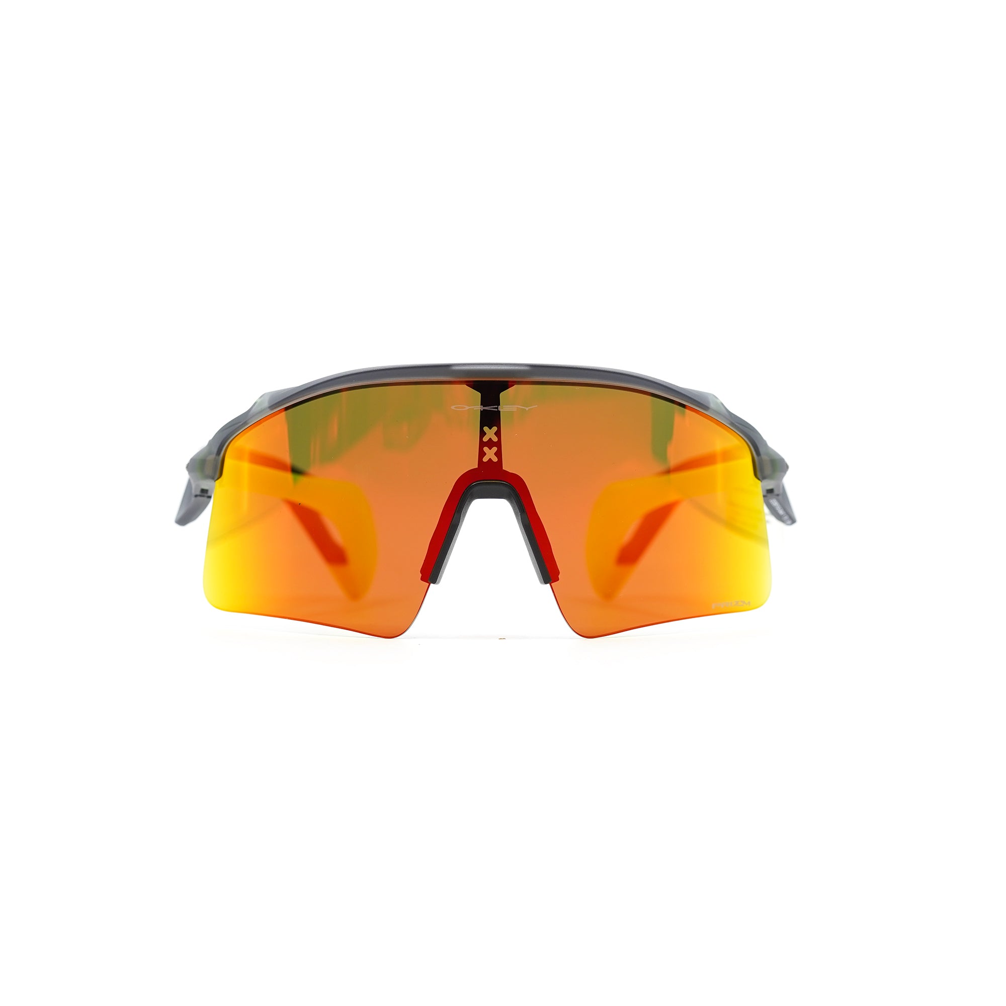Oakley Stunt Wing - Matte Grey Smoke (Prizm Ruby)