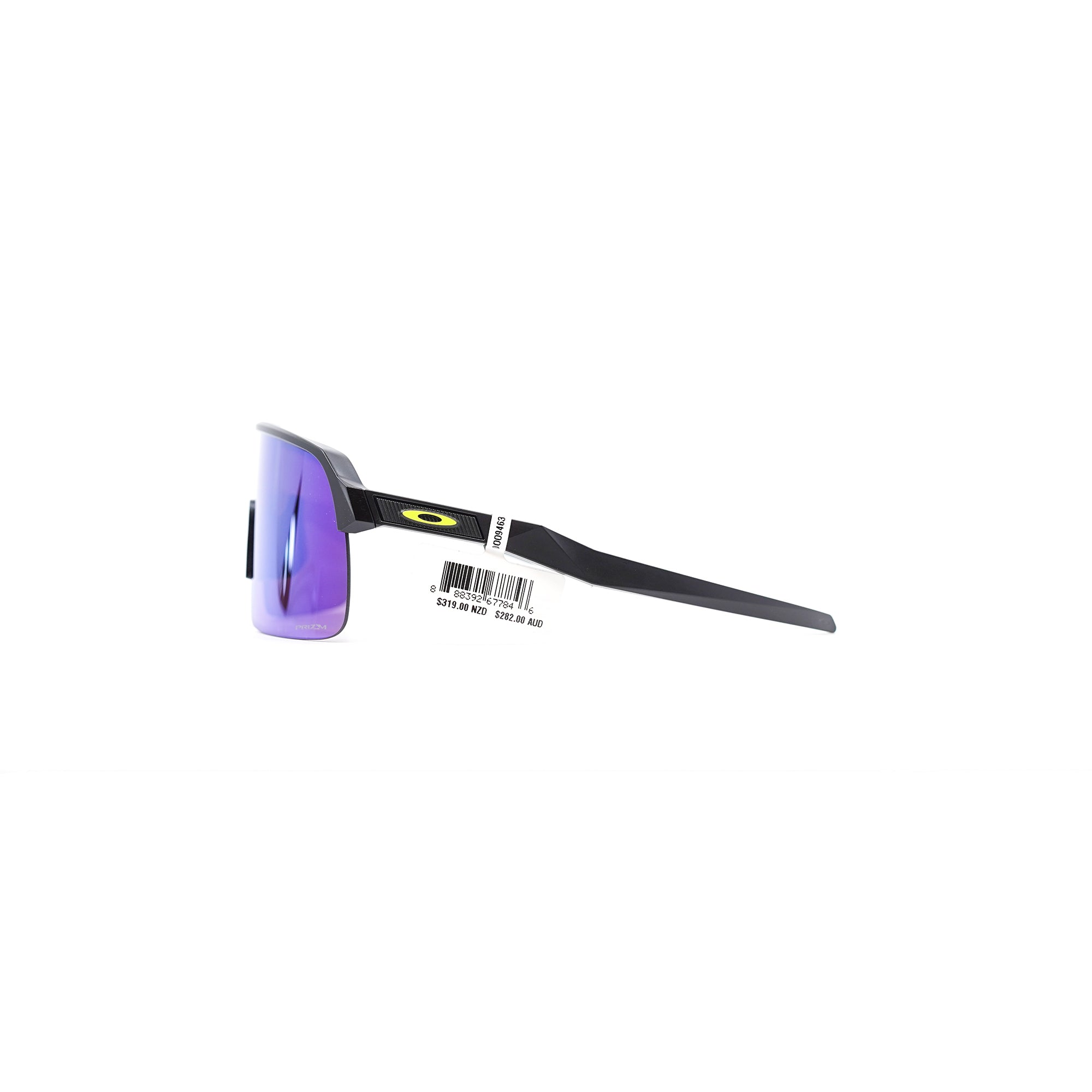 Oakley Sutro Lite Sunglasses (Low Bridge Fit) - Matte Black (Prizm Road Jade)
