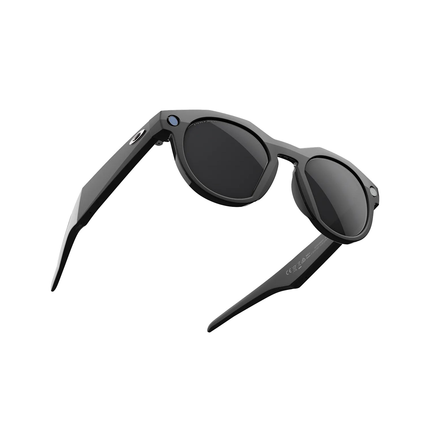 Oakley Meta HSTN Ai Glasses - Black (Prizm Black Polarised)