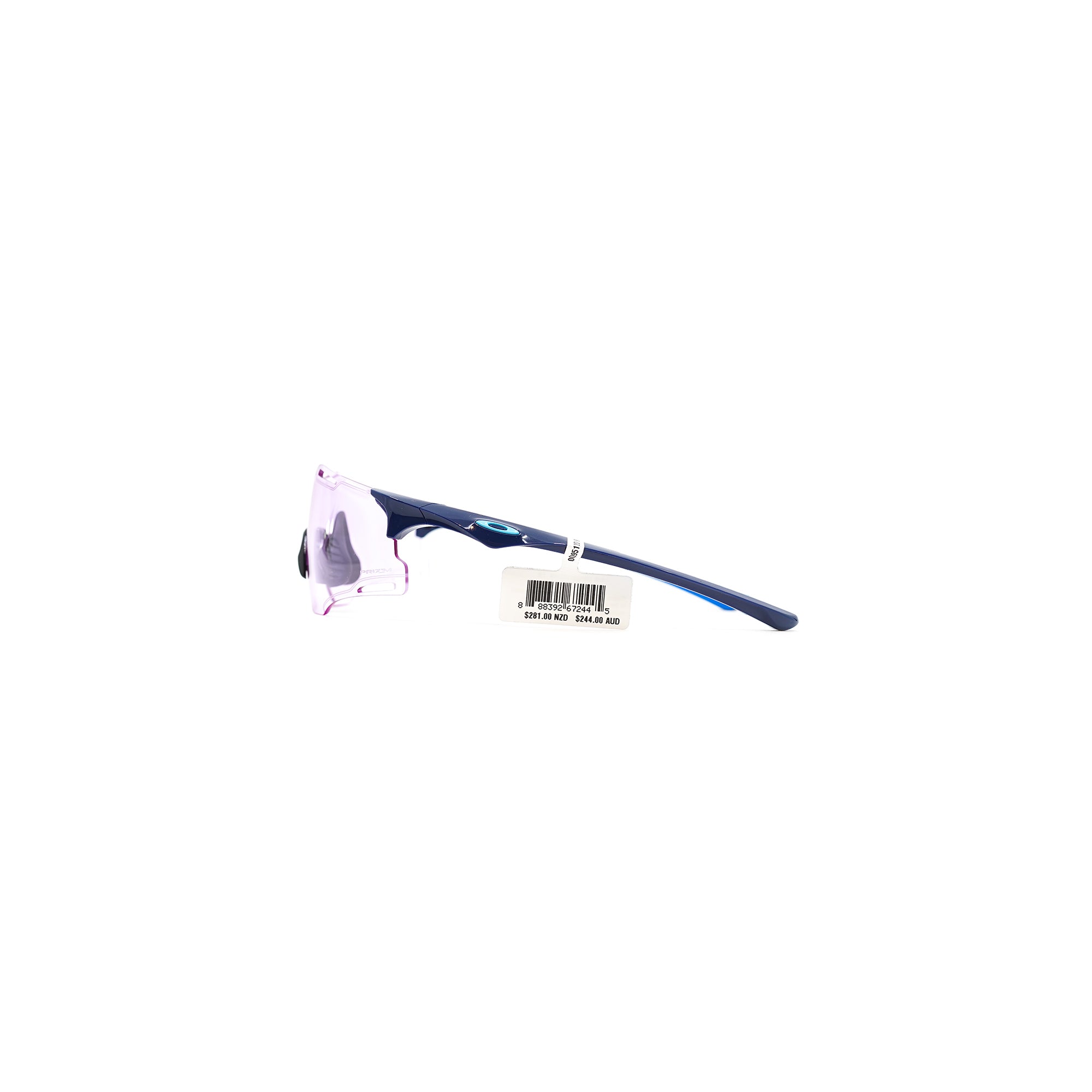 Oakley Cybr Dyno  Sunglasses - Polished Navy (Prizm Low Light Lens)