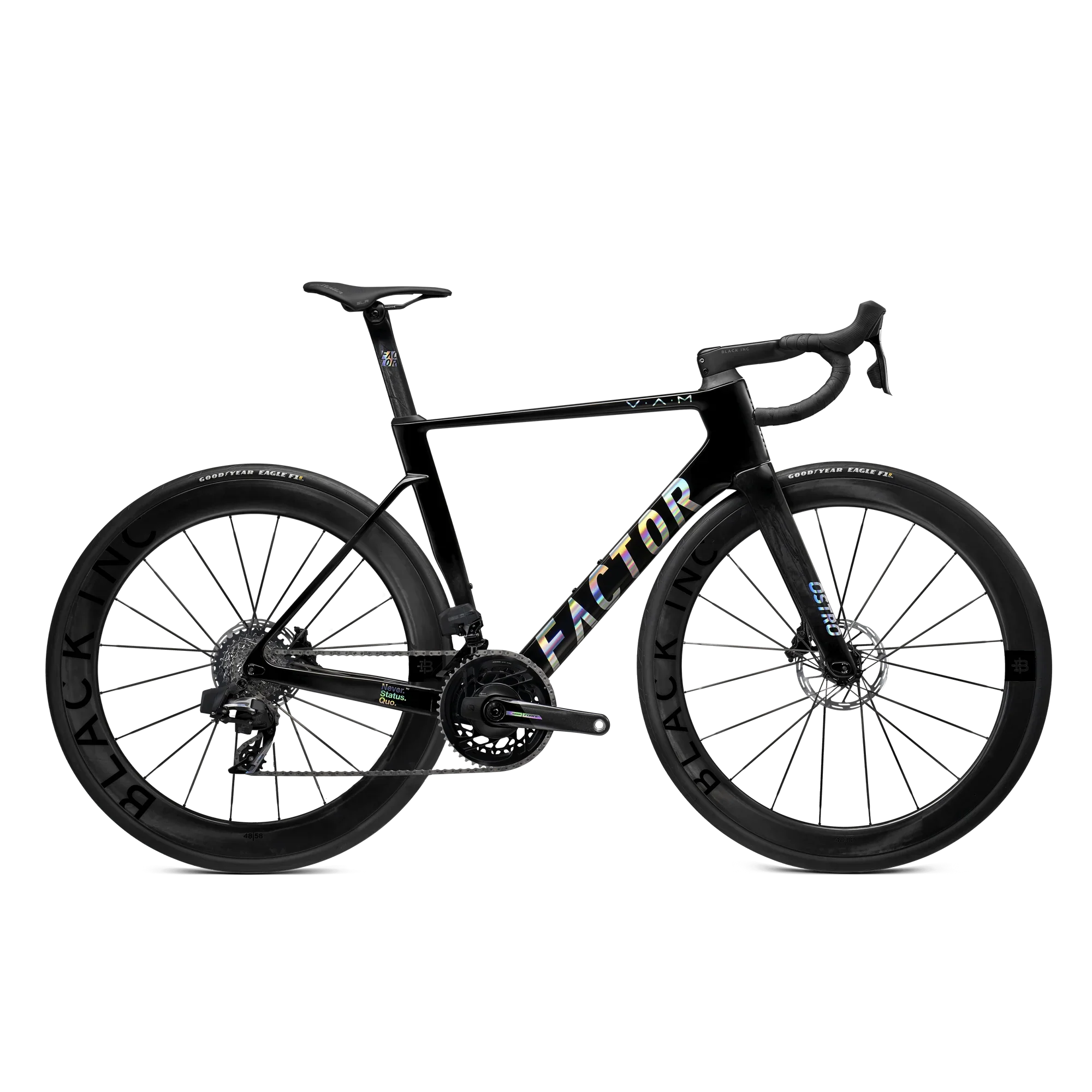 Factor Ostro VAM 2.0 Complete - SRAM Force +PM - Gloss Chrome – CCACHE