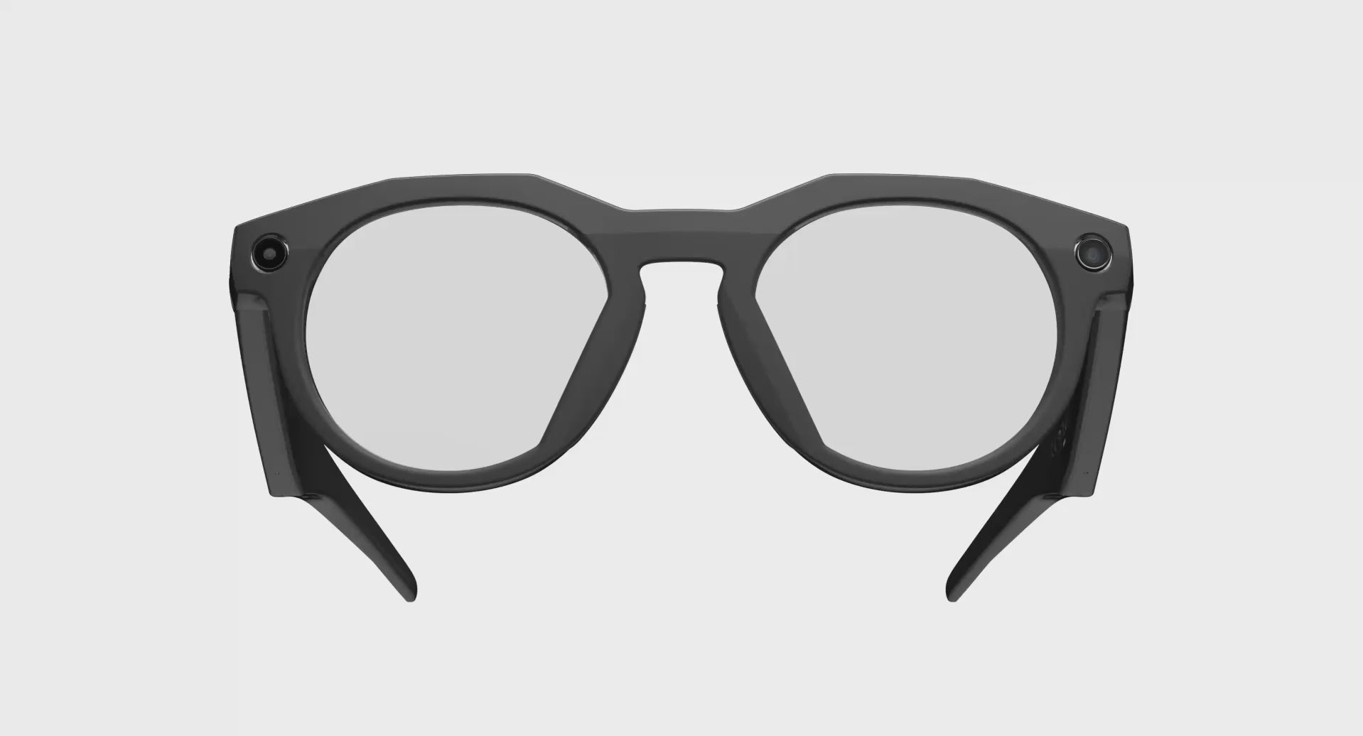 Oakley Meta HSTN Ai Glasses - Black (Clear)