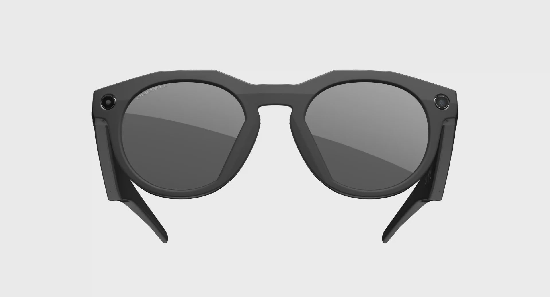 Oakley Meta HSTN Ai Glasses - Black (Prizm Black Polarised)