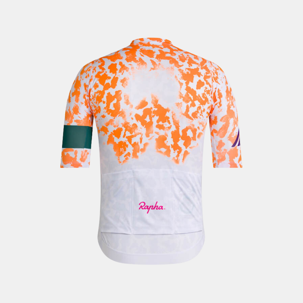 Rapha Amani Pro Team Training Jersey Orange CCACHE