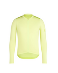 Rapha Pro Team Long Sleeve Lightweight Jersey - Lime Green/Bright Lime