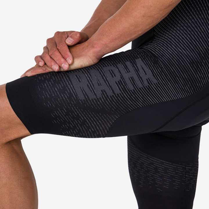 Rapha Pro Team Powerweave 背带短裤 - 黑色