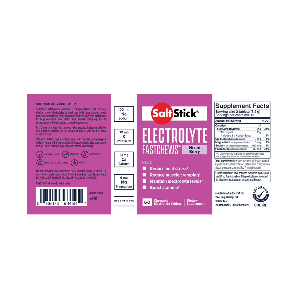 saltstick-fastchews-bottle-of-60ct-mixed-berry-nutrition