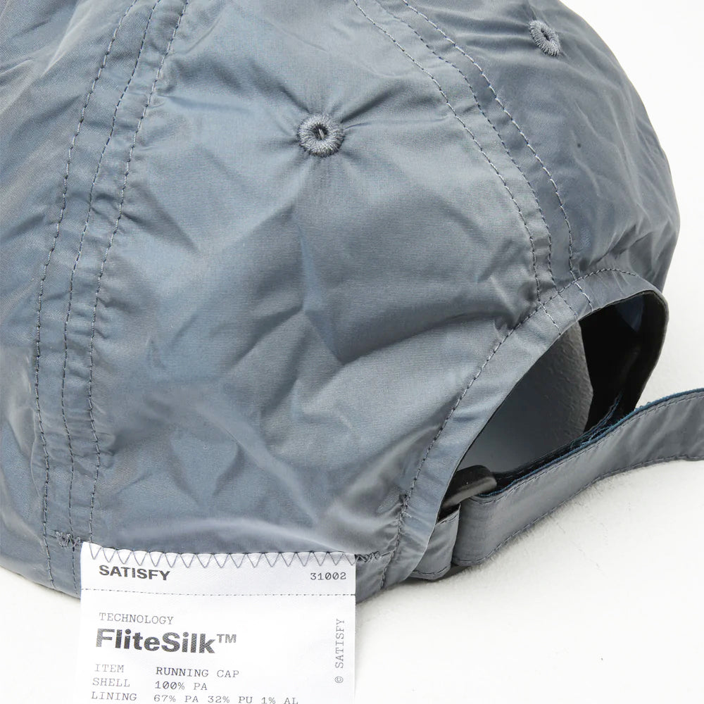 SATISFY FLITESILK™ RUNNING blue CAP Satisfy FliteSilk Running Cap - Navy | Baseball & Trucker