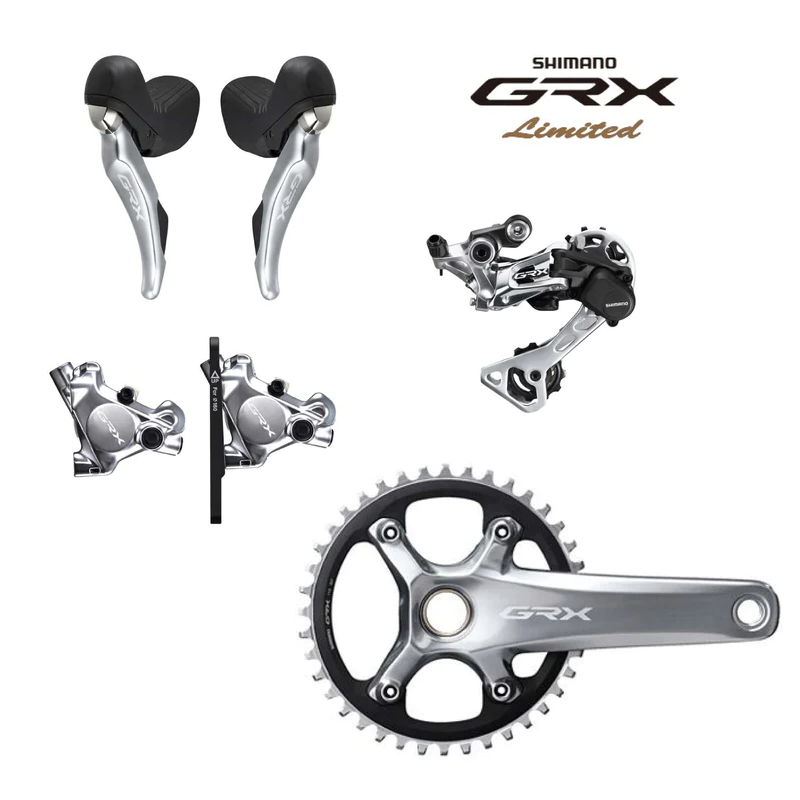 Shimano GRX Limited Edition 1x Shift Kit (Polished Silver) – CCACHE