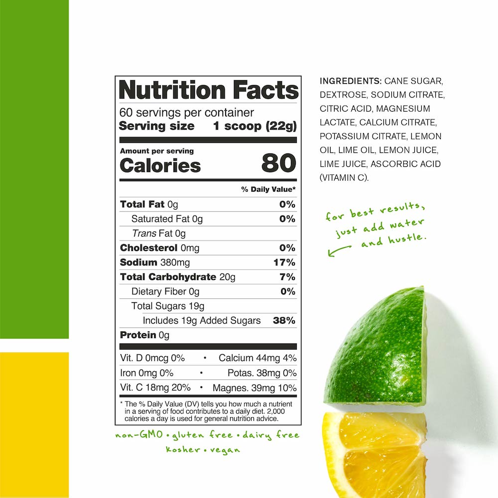 Skratch Labs Sport Hydration Drink Mix - 1320g - Lemon & Lime