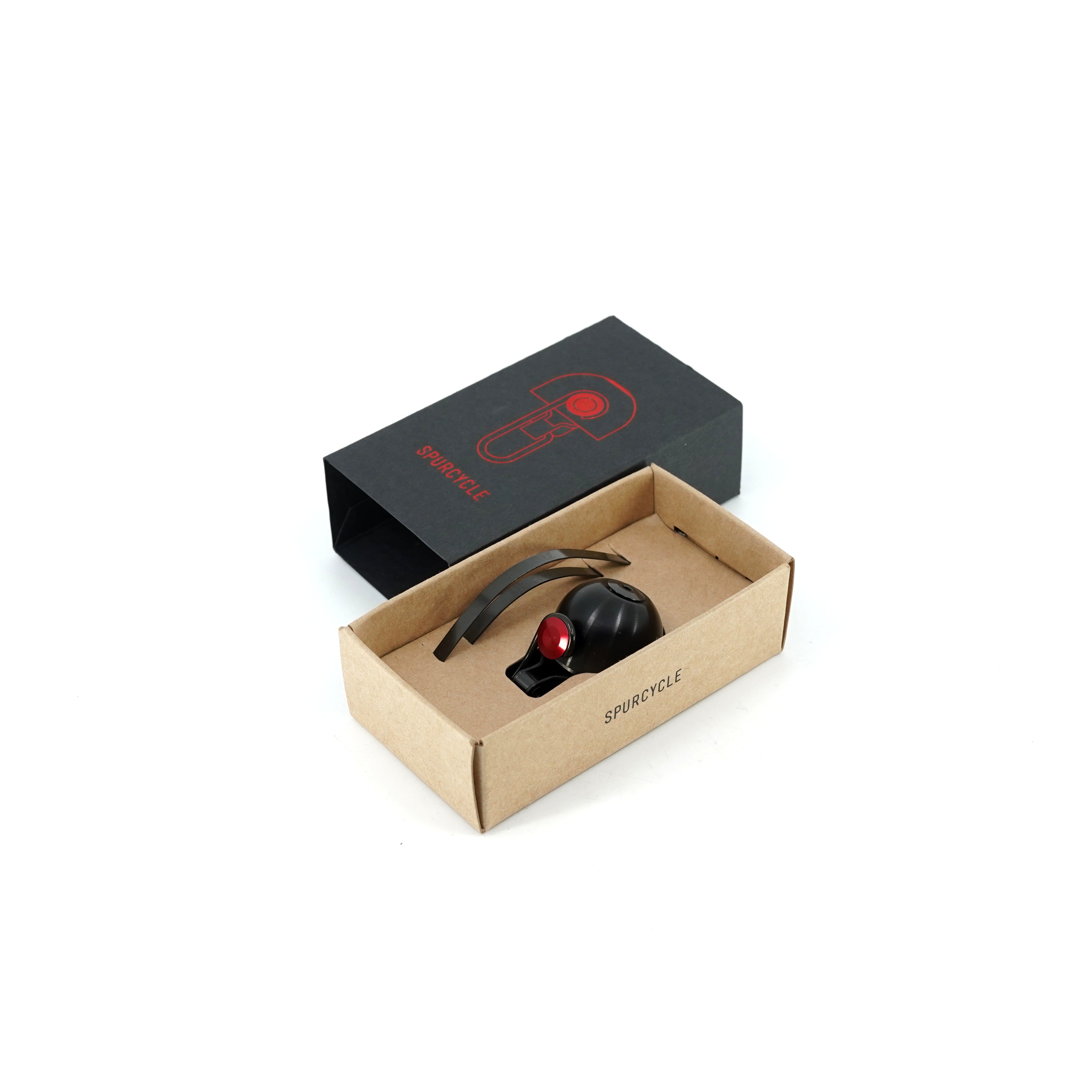Spurcycle Original Bell - BLK+RED