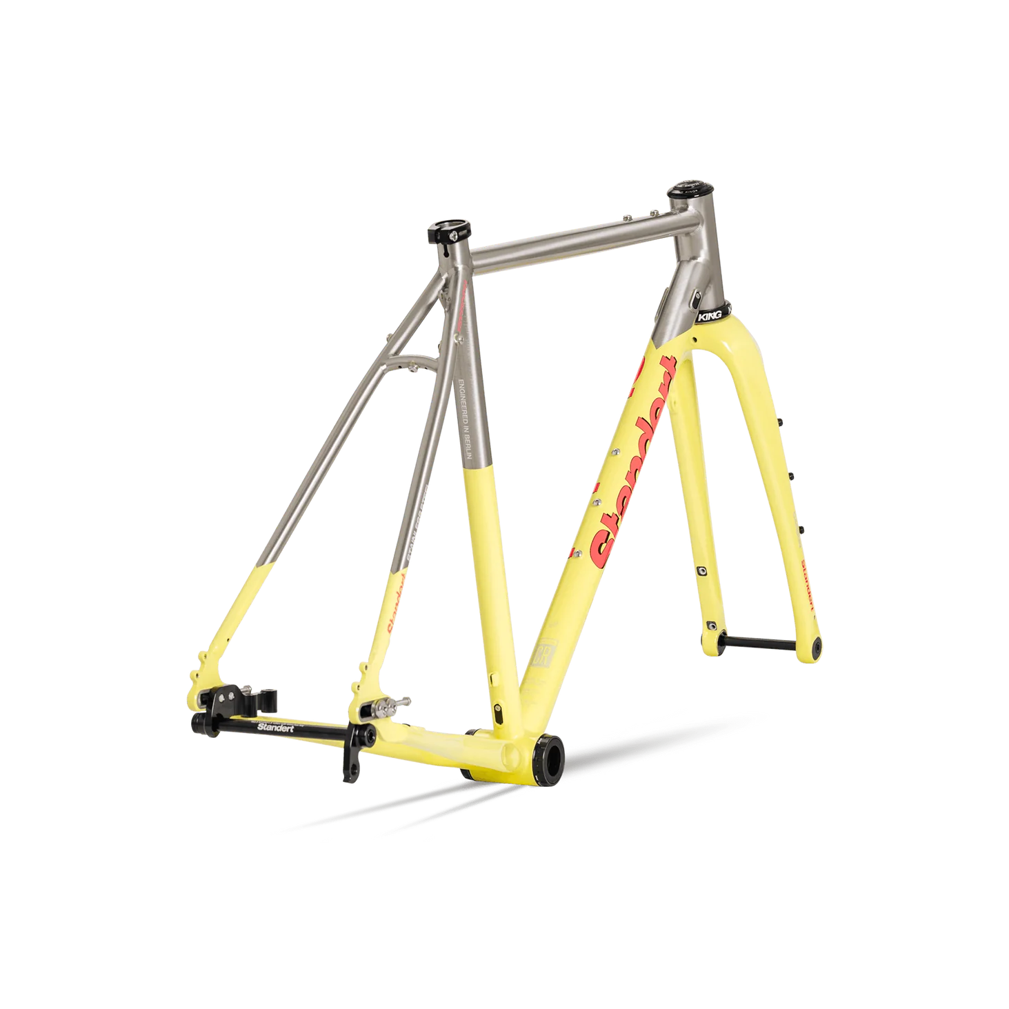 Standert Erdgeschoss Stainless Frameset Yeah Yellow CCACHE