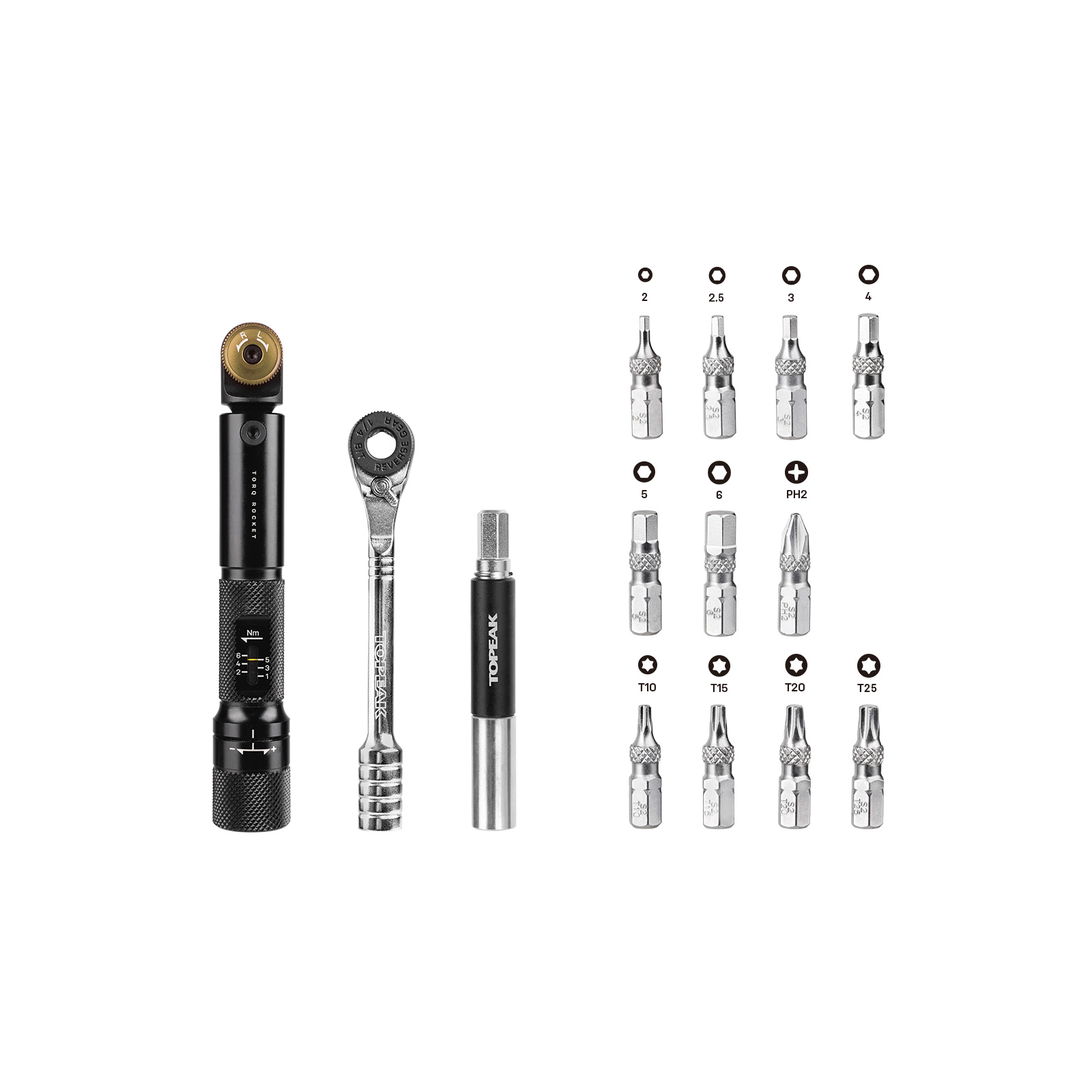 Topeak Torq Rocket Mini DX 扭矩扳手