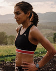 Tracksmith Run Bra - Black