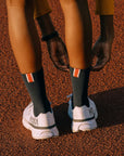 Tracksmith Speed Crew Sock - Black