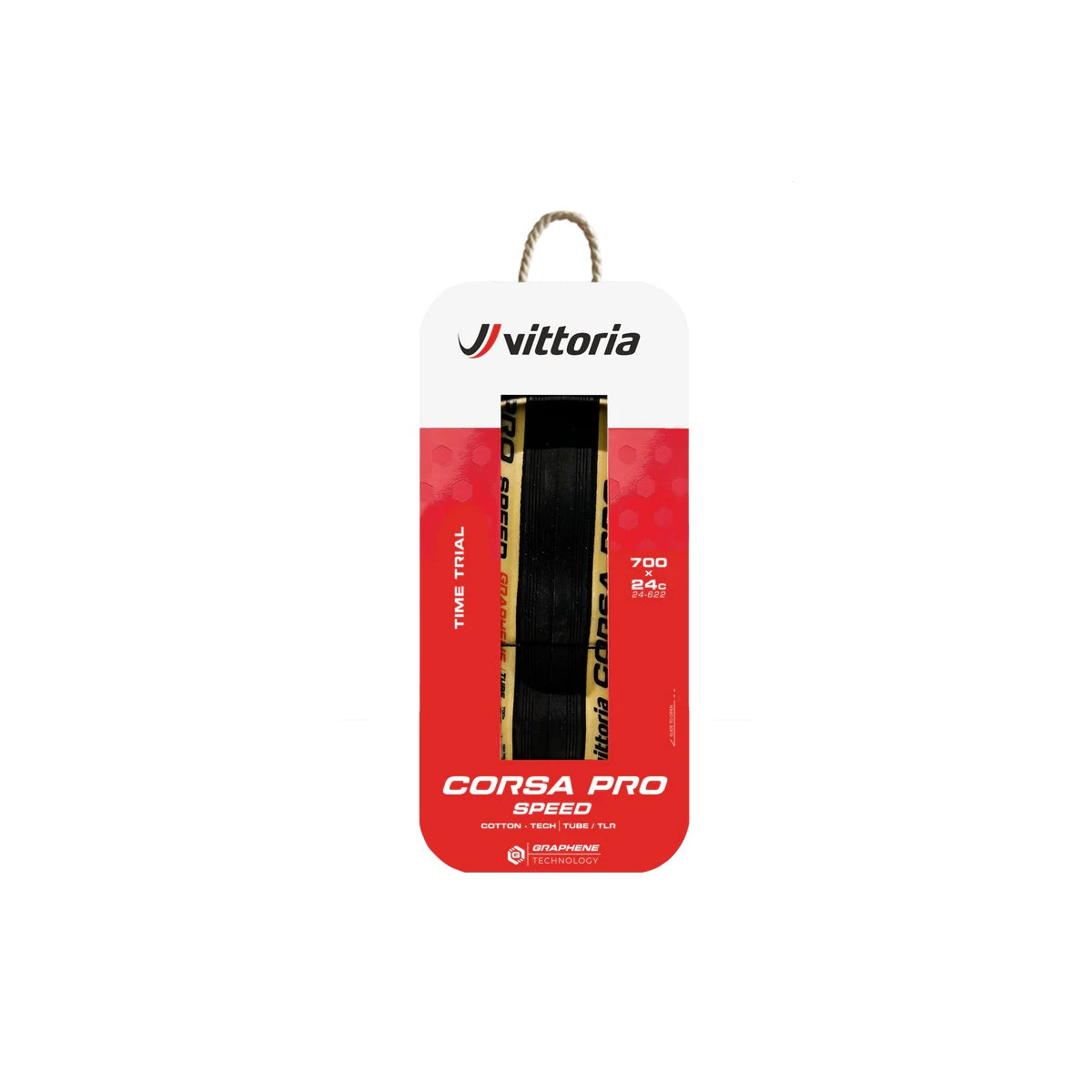 Vittoria Corsa Pro Speed Tubeless Ready Tyre - Wide Rim Optimized