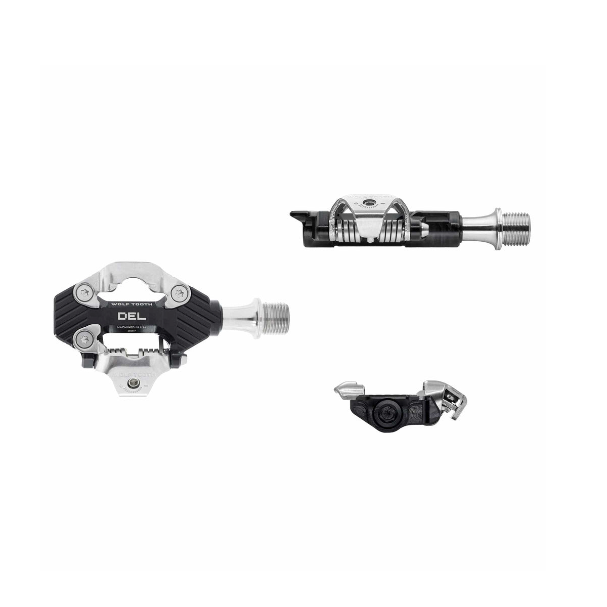 Wolf Tooth DEL Gravel Race Clipless Pedal - Black