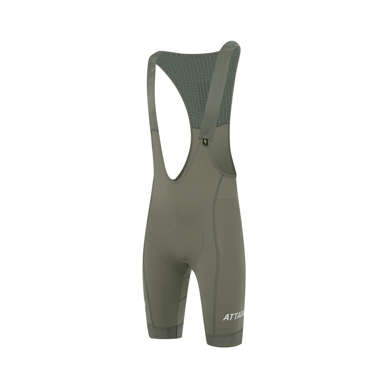 All Day Bib Short Green Smoke Attaquer Cycling Bib Shorts CCACHE