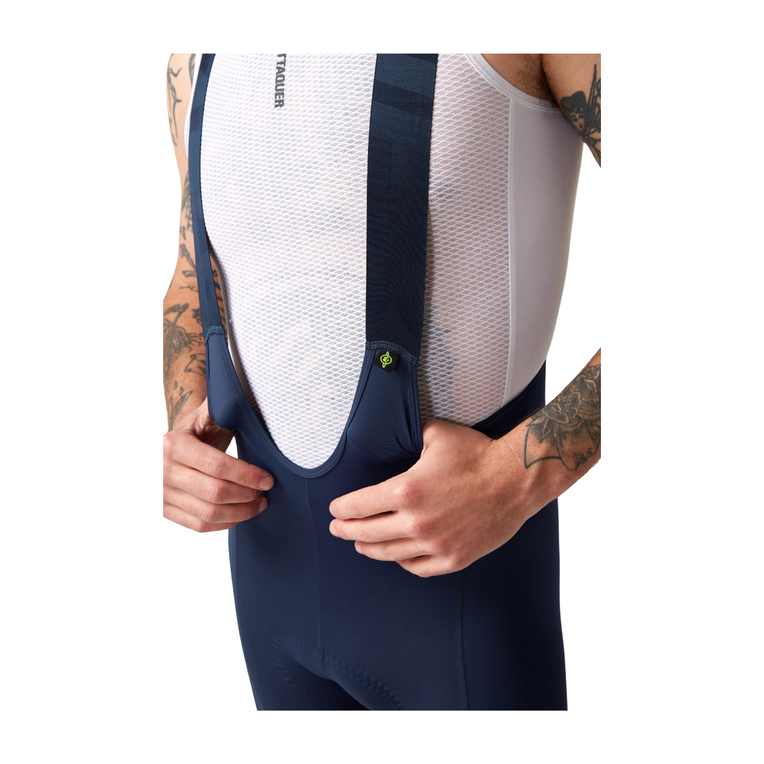 Attaquer All Day Bib Short - Navy