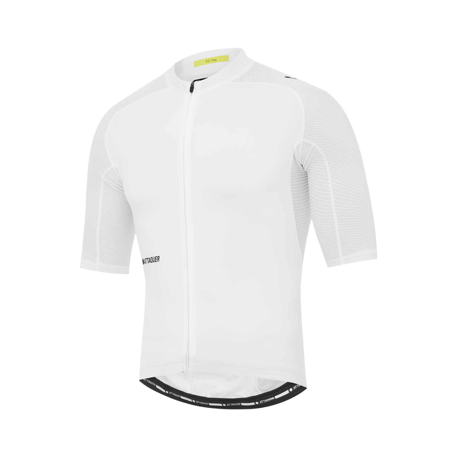 20-60代 人気ファッションブランド Jersey Day All White CCACHE – Jerseys Cycling Mens Attaquer | ウェア
