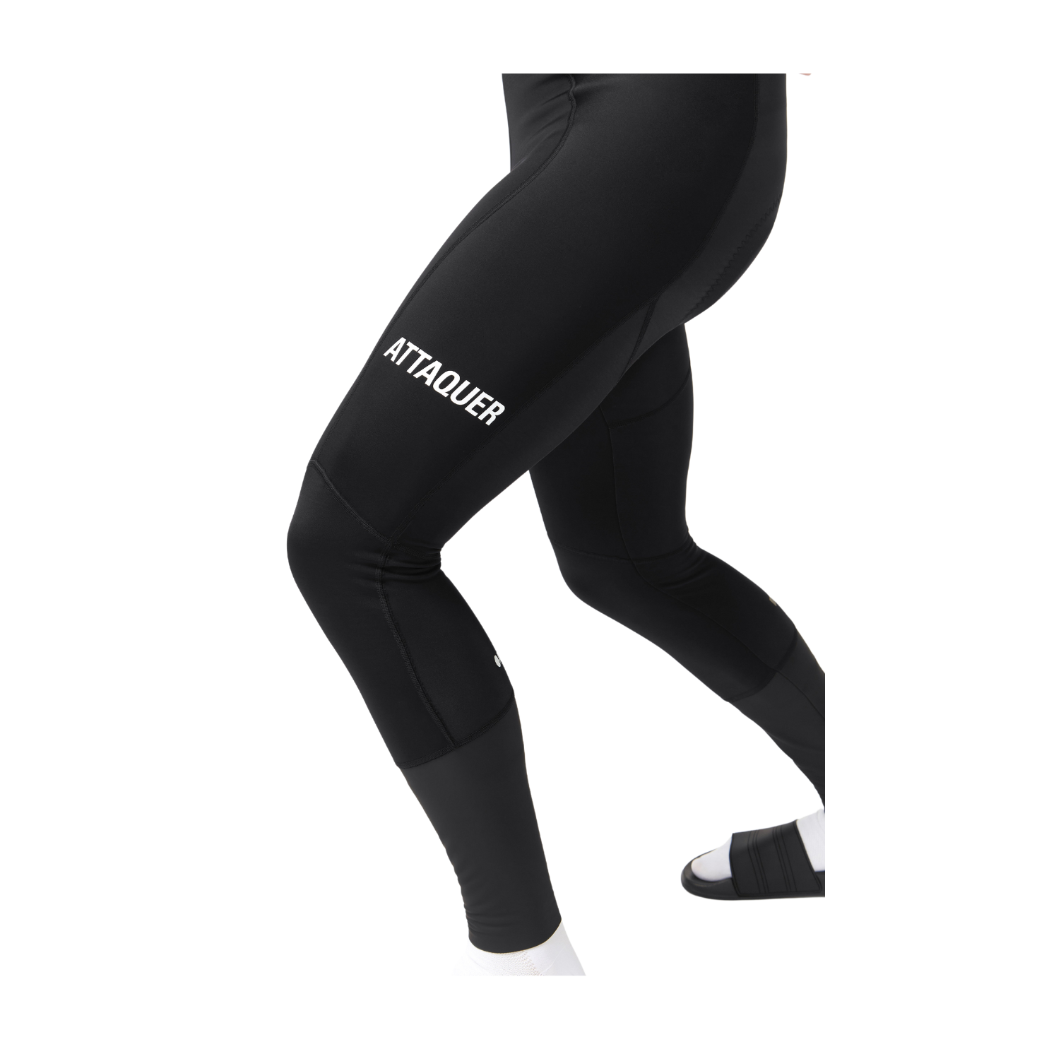 Attaquer All Day Winter Bib Long - Black Reflective Logo