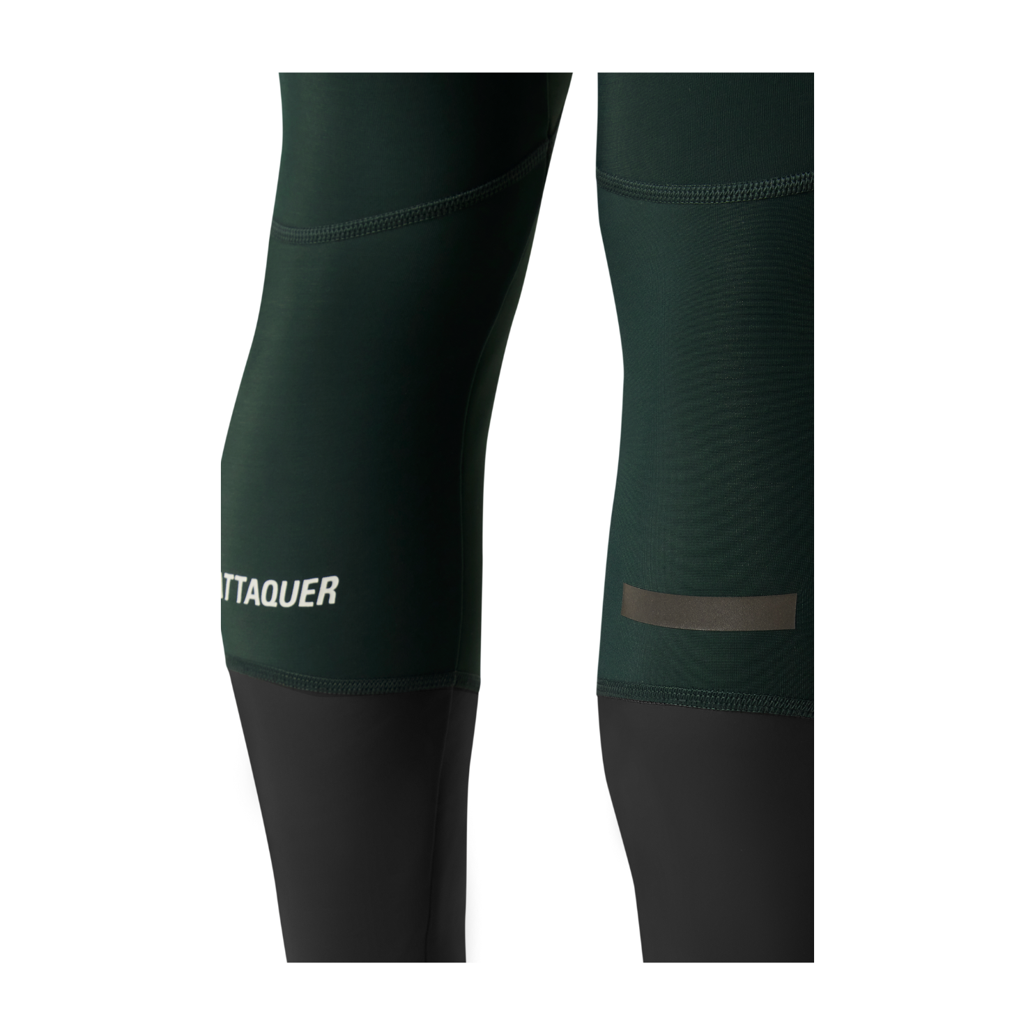 Attaquer All Day Winter Bib Long Forest - Green/White Logo