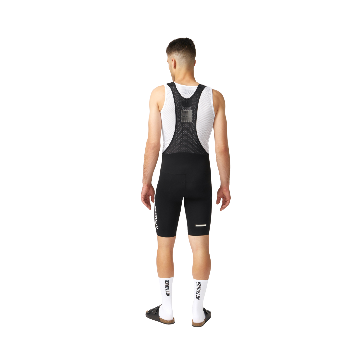 Buy Race Bib Short Black/White Attaquer CCACHE