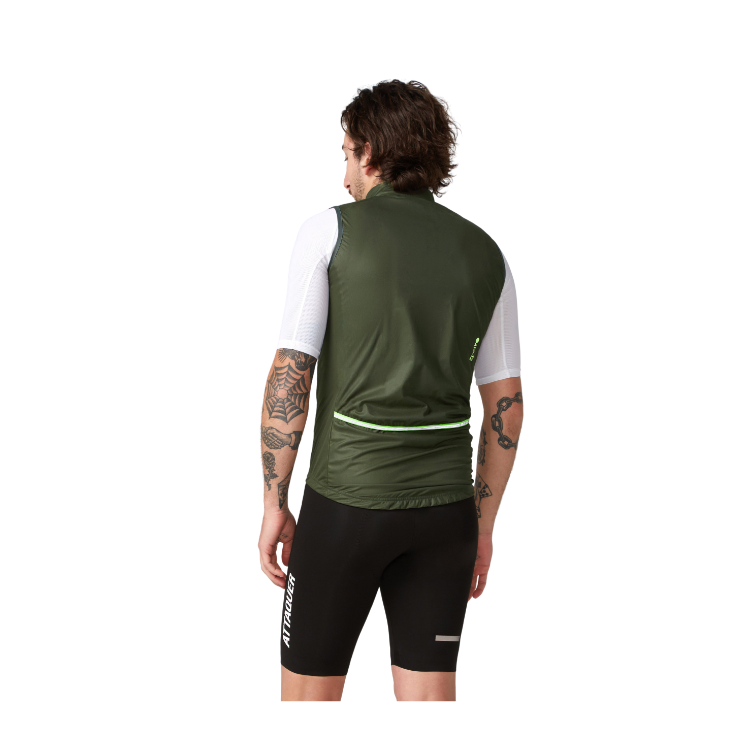 Attaquer Race Rain Softshell Gilet - Pine