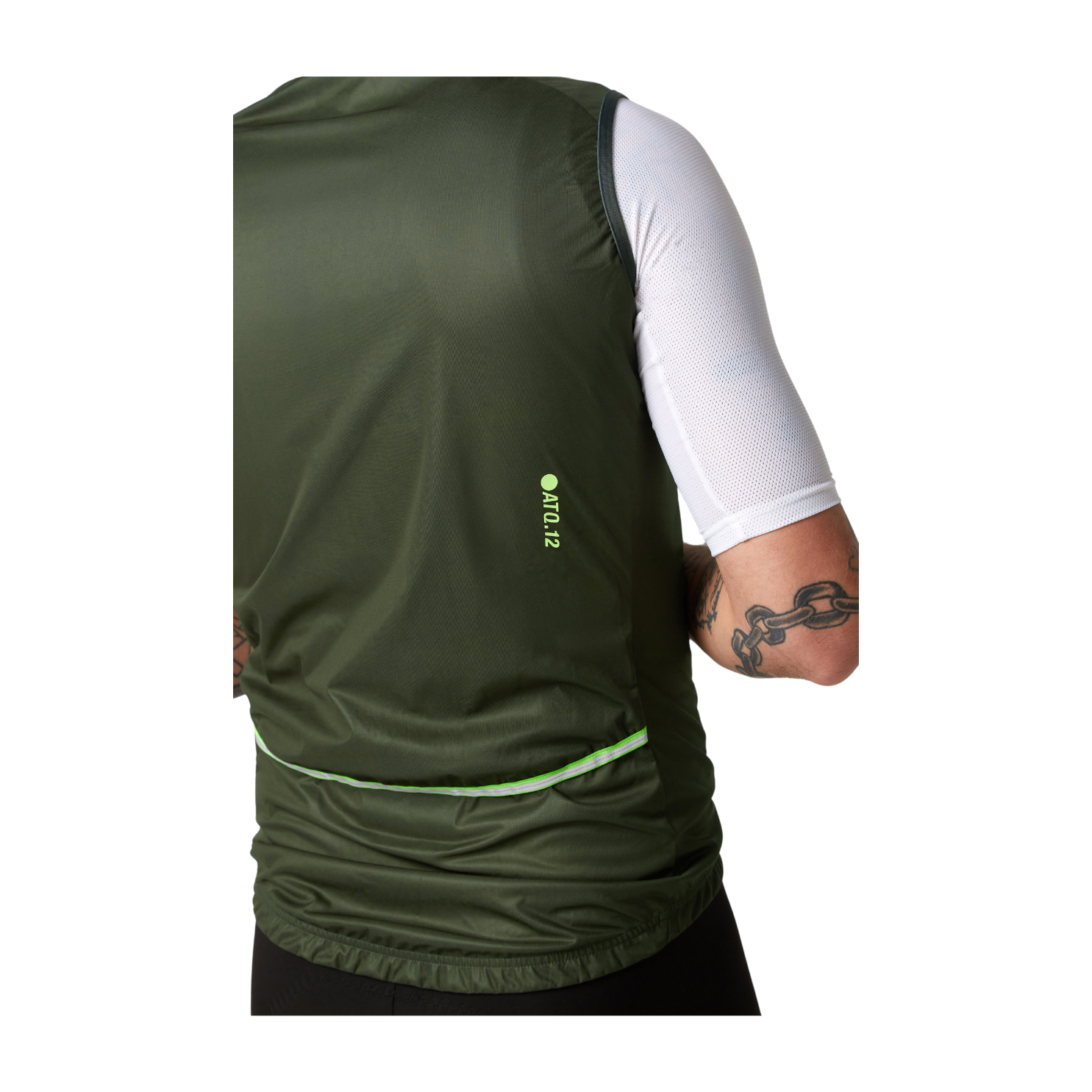Attaquer Race Rain Softshell Gilet - Pine
