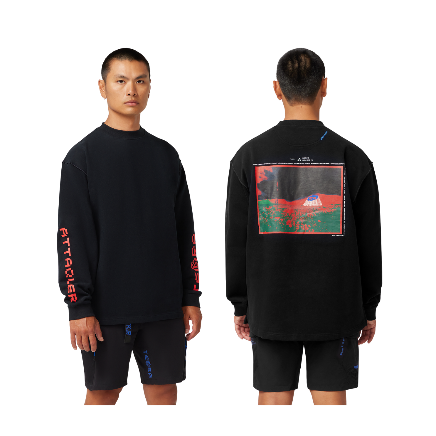 Attaquer Terra Sweater - Black