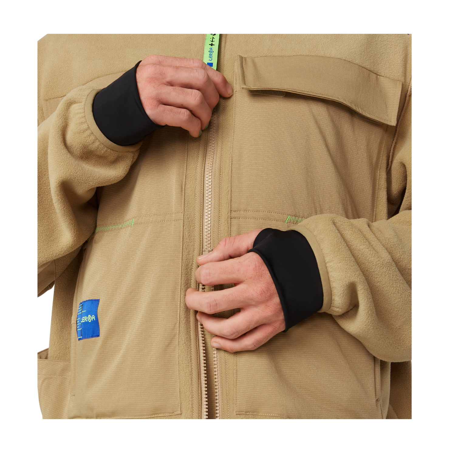 Attaquer Terra Fleece Jacket - Sand