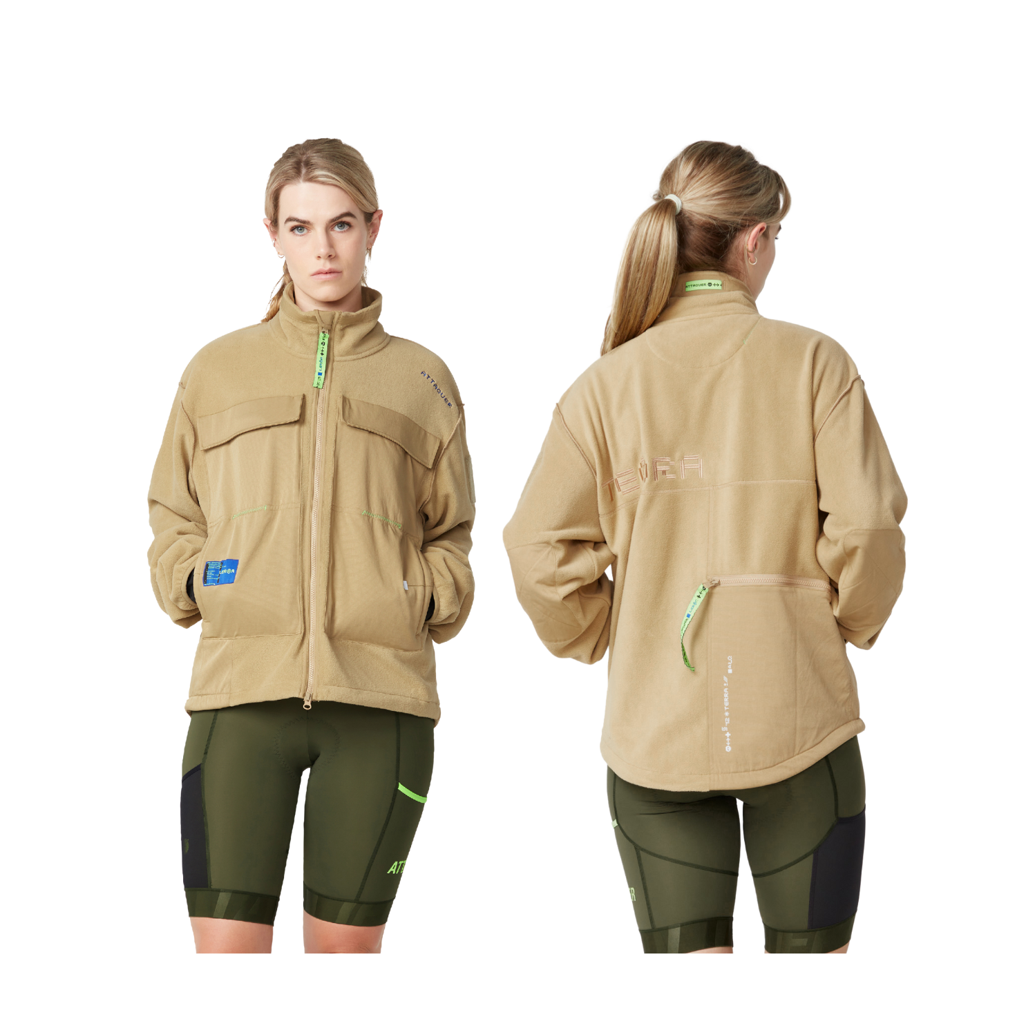 Attaquer Terra Fleece Jacket - Sand