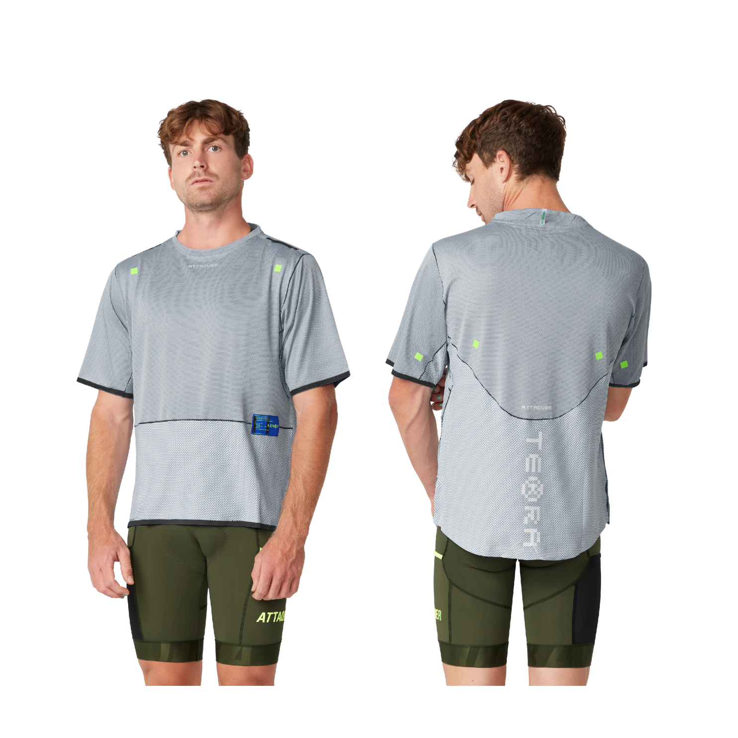 Attaquer Terra Short Sleeved Tech Tee - Black