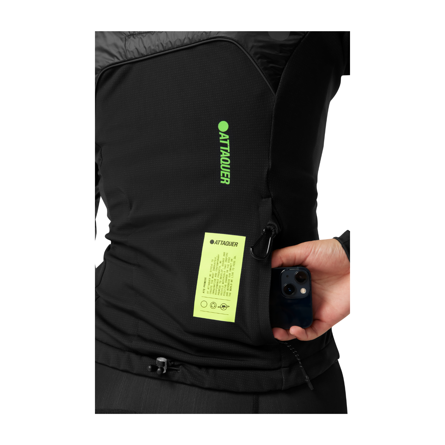 Attaquer Womens All Day Anatomic Insulator Jacket - Black