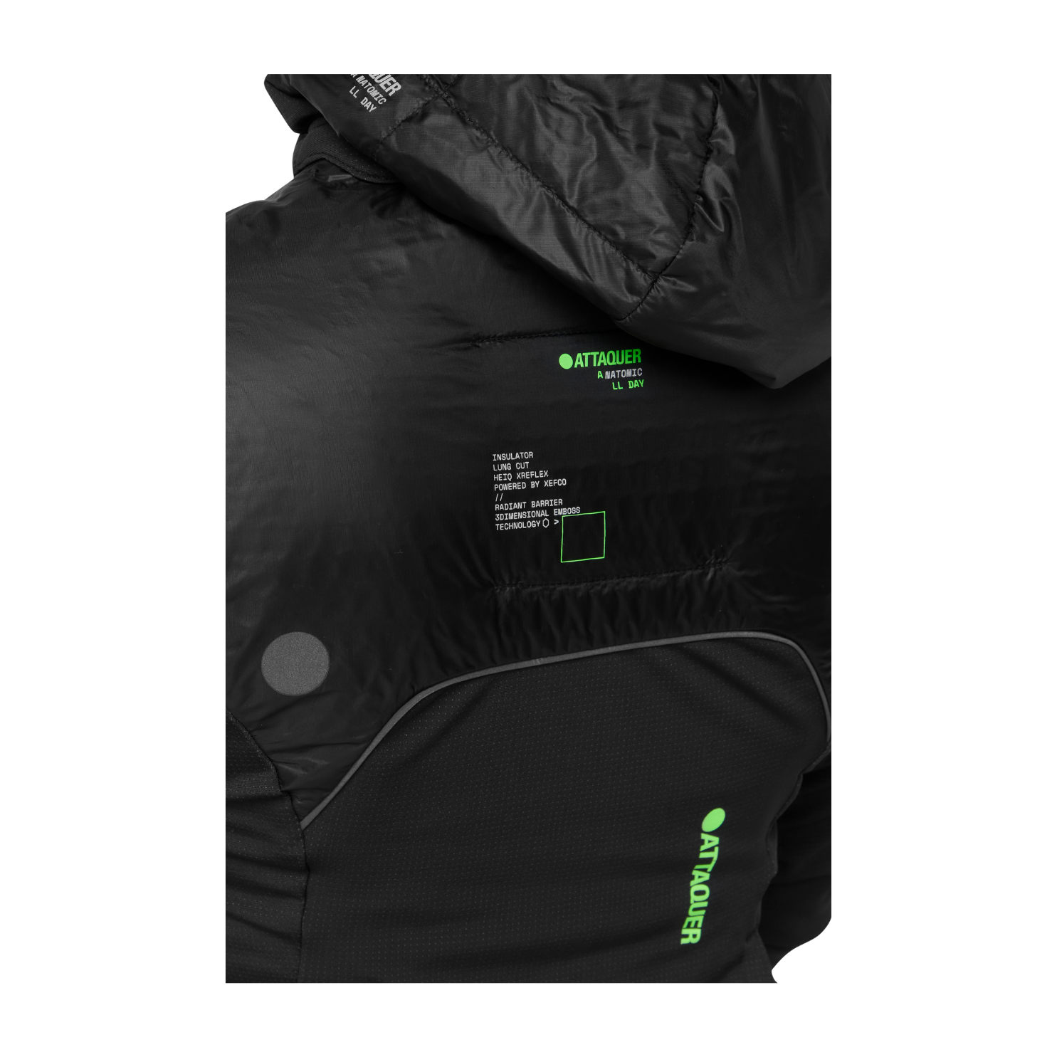 Attaquer Womens All Day Anatomic Insulator Jacket - Black