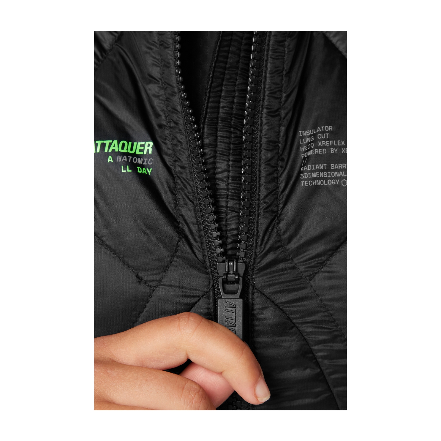 Attaquer Womens All Day Anatomic Insulator Gilet - Black