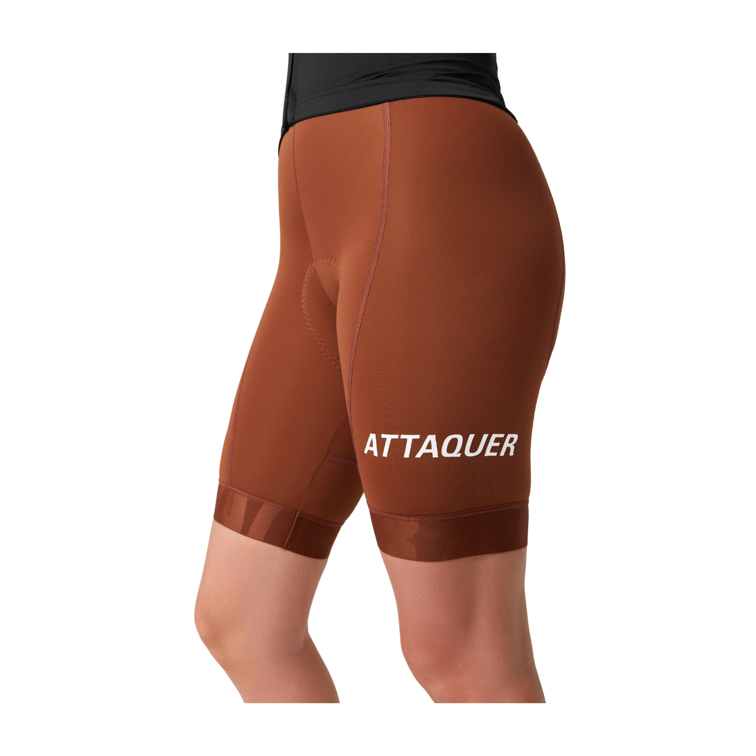 Attaquer Womens All Day Bib Short - Burnt Orange