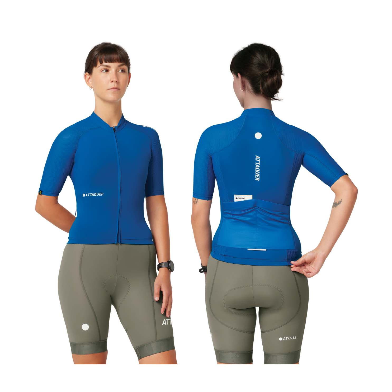 Attaquer Womens All Day Jersey - Adriatic Blue