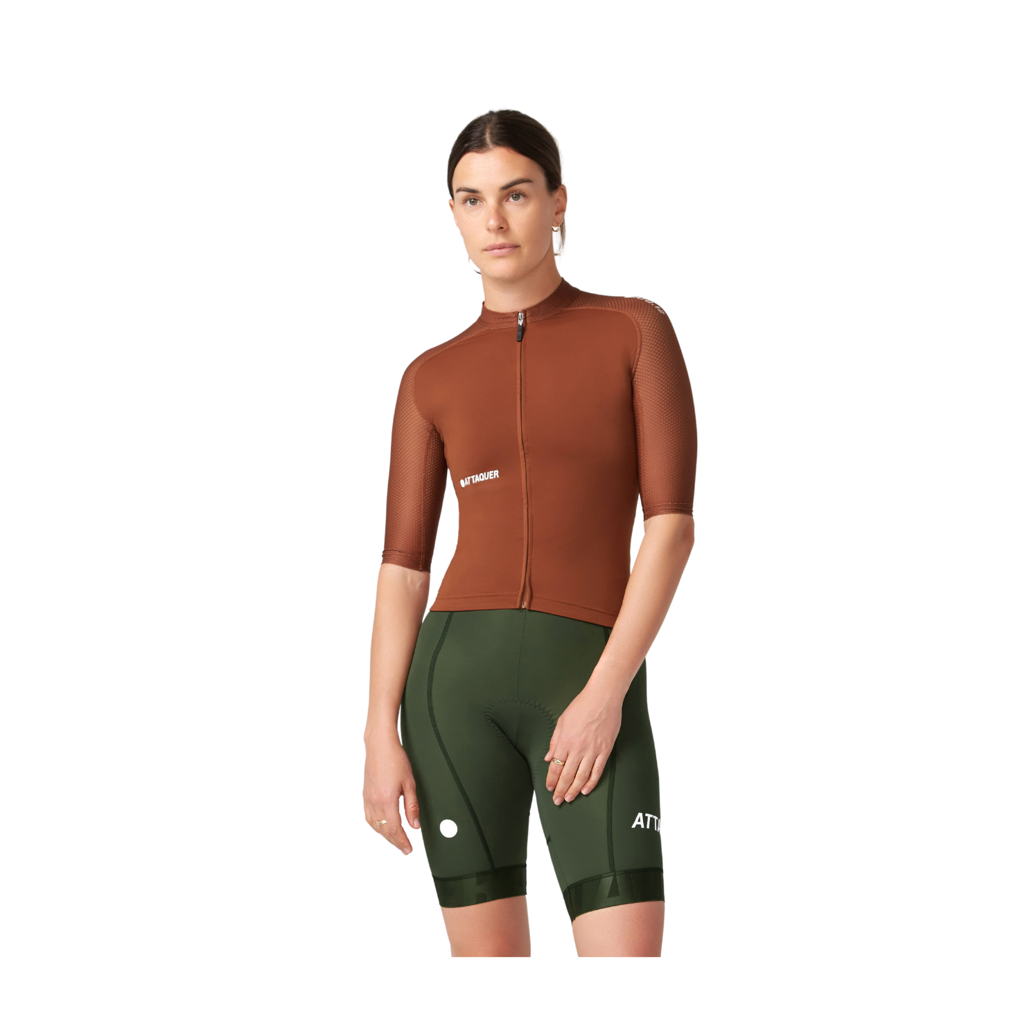 Attaquer Womens All Day Jersey - Burnt Orange