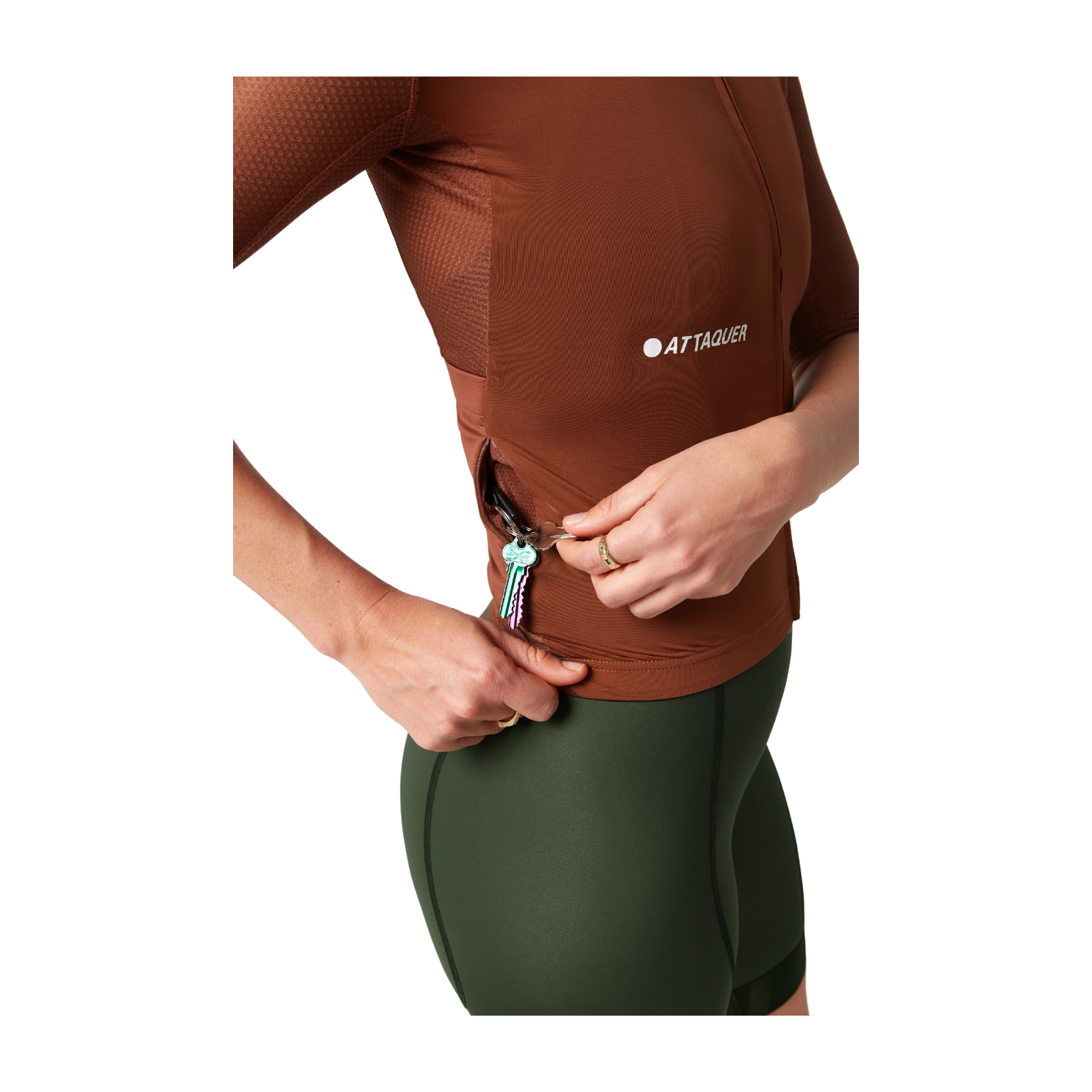 Attaquer Womens All Day Jersey - Burnt Orange