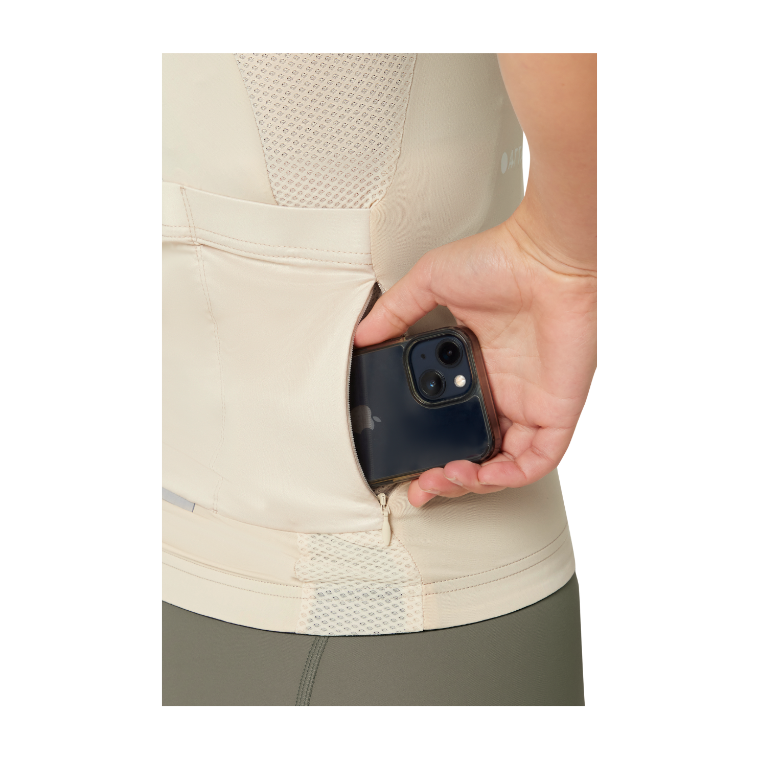 Attaquer Womens All Day Jersey - Eggshell